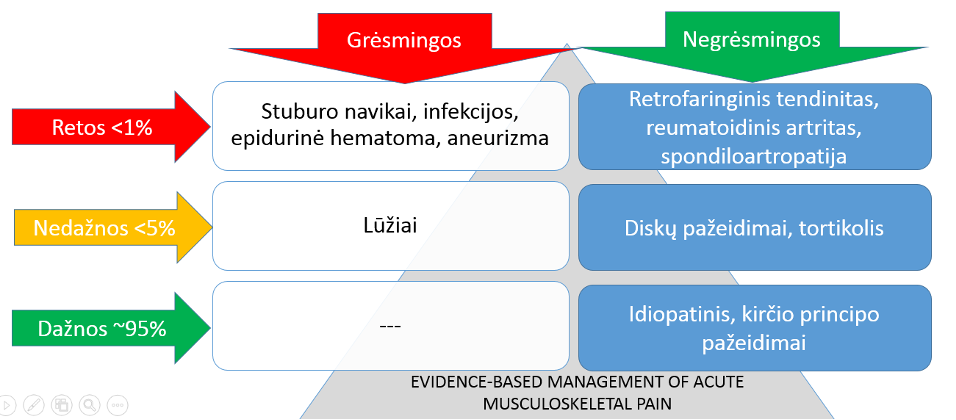 kaklo skaumas