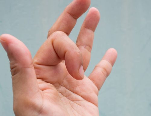 ERGOTERAPIJA TURINT SPRAGSINTĮ PIRŠTĄ